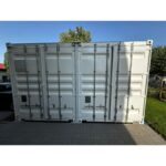 Magazzino con 2 container da 40 HC a senso unico (60 m2)
