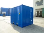 Nuovo container da 10 piedi verde/blu