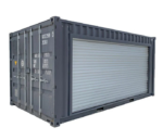 Container da 20 piedi con 16 porte avvolgibili