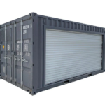 Container da 20 piedi con 16 porte avvolgibili