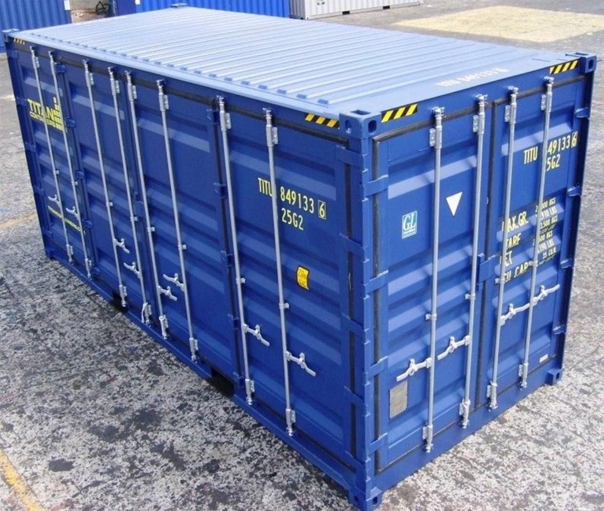 V.jpeg Container da 20 piedi con doppia porta - immagine 1