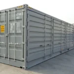 Container da 40 piedi HC con porte laterali